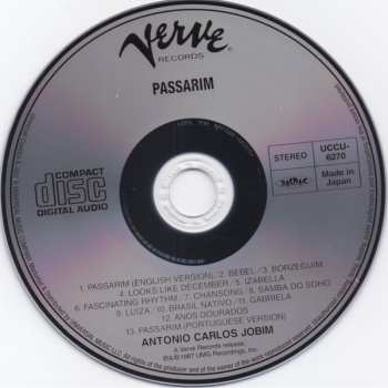 CD Antonio Carlos Jobim: Passarim