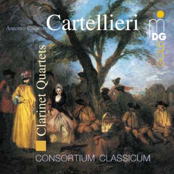 CD Antonio Casimir Cartellieri: Clarinet Quartets 538619