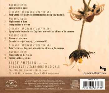 CD Antonio Cesti: Insegnatemi A Morire - Cantatas 475166