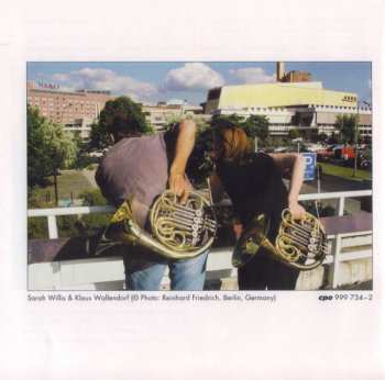 CD Antonio Rosetti: Concertos For Two Horns 121267