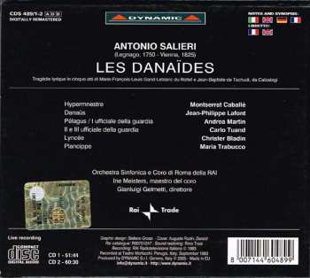 2CD Antonio Salieri: Les Danaides 336582