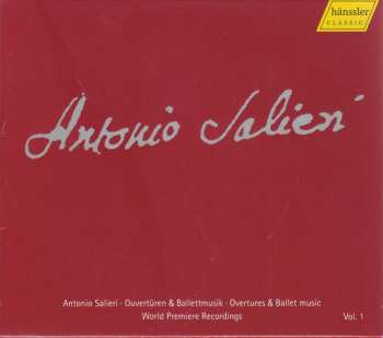 Album Antonio Salieri: Ouvertüren & Ballettmusik