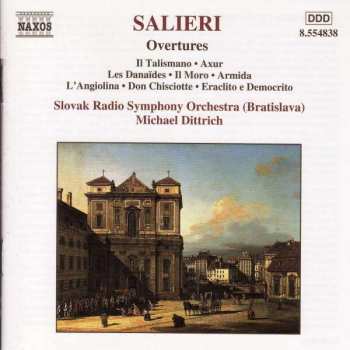 Album Antonio Salieri: Overtures