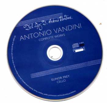 CD Antonio Vandini: Complete Works 305283