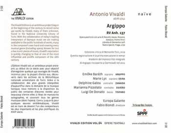 2CD Antonio Vivaldi: Argippo 192857