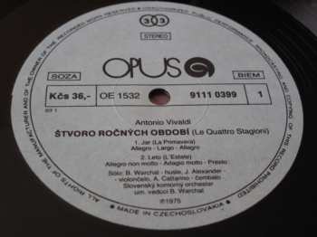 LP Antonio Vivaldi: Le Quattro Stagioni