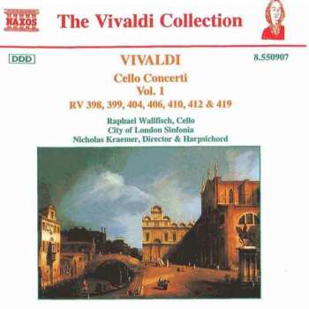 Antonio Vivaldi: Cello Concerti Vol. 1 - RV 398, 399, 404, 406, 410, 412 & 419