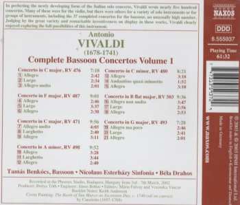 CD Antonio Vivaldi: Complete Bassoon Concertos Volume 2 335298