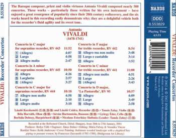CD Antonio Vivaldi: Complete Recorder Concertos 259520
