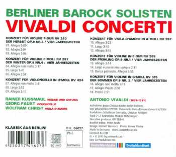 CD Antonio Vivaldi: Concerti 271469