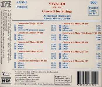 CD Antonio Vivaldi: Concerti For Strings 340785