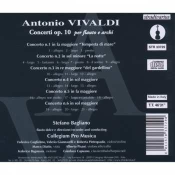CD Antonio Vivaldi: Concerti Op. 10 Per Flauto E Archi 307940