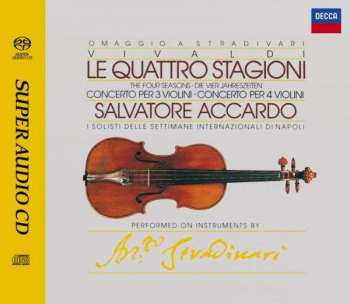 SACD Salvatore Accardo: Le Quattro Stagioni, Concertos For 3 & 4 Violins LTD | NUM 418002