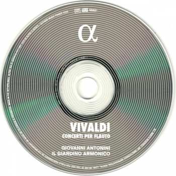 CD Antonio Vivaldi: Concerti Per Flauto 191204