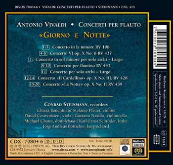 SACD Antonio Vivaldi: Concerti Per Flauto Del Signor Vivaldi - "Giorno E Notte" 119959