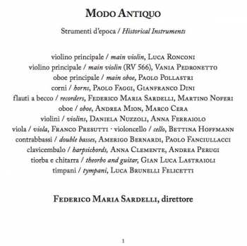CD Antonio Vivaldi: Concerti Per Molti Instromenti 327965