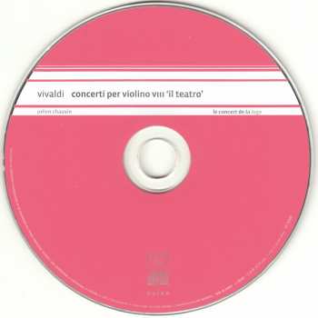 CD Antonio Vivaldi: Concerti Per Violino VIII 'Il Teatro' 122051