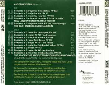 2CD Antonio Vivaldi: Concerto For 2 Mandolins • 14 Concertos 44984