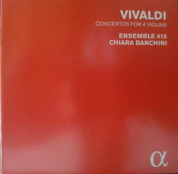 CD Antonio Vivaldi: Concertos for 4 Violins 156697