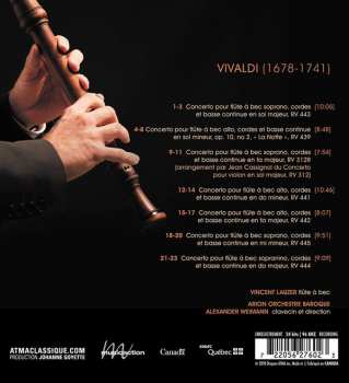 CD Antonio Vivaldi: Concertos Pour Flùte à Bec 309688