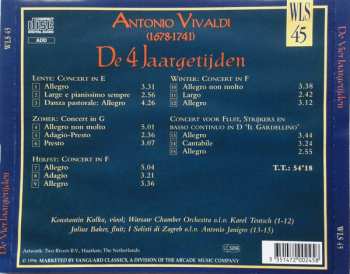 CD Antonio Vivaldi: De 4 Jaargetijden
