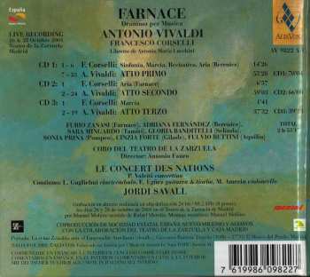 3CD Antonio Vivaldi: Farnace (Dramma Per Musica) 101678
