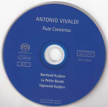 SACD Antonio Vivaldi: Flute Concertos 333201