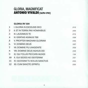 CD Antonio Vivaldi: Gloria / Magnificat 101015
