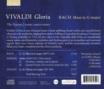 CD Antonio Vivaldi: Gloria; Mass In C Major 301698