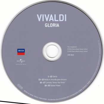 CD Antonio Vivaldi: Gloria · Stabat Mater 45597