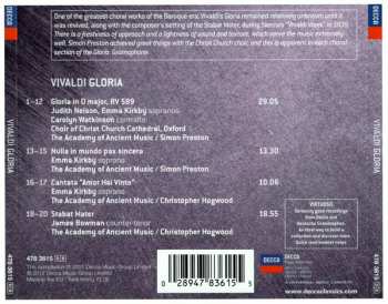 CD Antonio Vivaldi: Gloria · Stabat Mater 45597