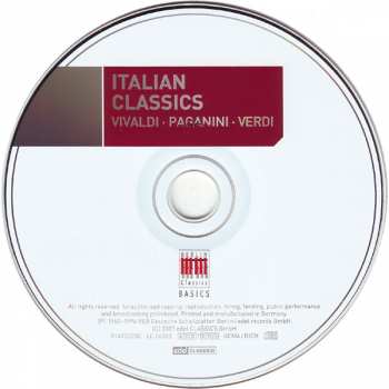 CD Antonio Vivaldi: Italian Classics 282344
