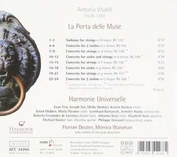 CD Antonio Vivaldi: La Porta Delle Muse - Concerti & Sinfonie 309140