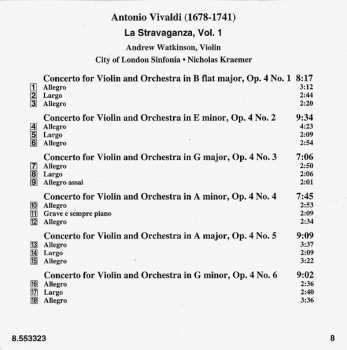 CD Antonio Vivaldi: La Stravaganza, Vol. 1 221546