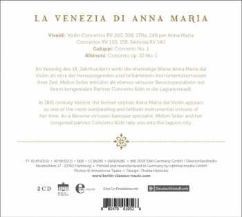 CD Antonio Vivaldi: La Venezia Di Anna Maria  323422