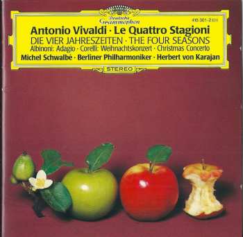 CD Antonio Vivaldi: Le Quattro Stagioni = Die Vier Jahreszeiten = The Four Seasons / Adagio / Weihnachtskonzert = Christmas Concerto 44655
