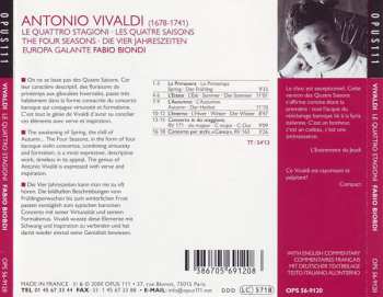 CD Antonio Vivaldi: Le Quattro Stagioni 190765