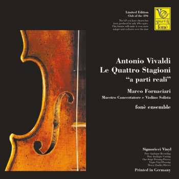 Album Antonio Vivaldi: Le Quattro Stagioni "A Parti Reali"
