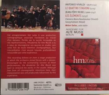 CD Antonio Vivaldi: Le Quattro Stagioni, Les Elements 282887