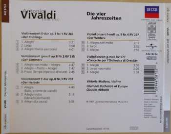 CD Antonio Vivaldi: Die Vier Jahreszeiten 99425