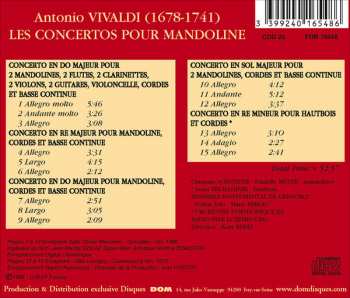 CD Antonio Vivaldi: Les Concertos Pour Mandoline 313167