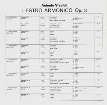 3LP/Box Set Antonio Vivaldi: L'Estro Armonico Op. 3 539101
