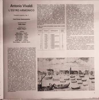 3LP/Box Set Antonio Vivaldi: L'Estro Armonico Op. 3 539101