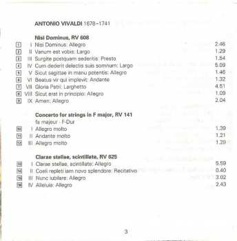 CD Antonio Vivaldi: Nisi Dominus / Motets / String Concertos / Salve Regina 45117