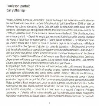 CD Antonio Vivaldi: Nisi Dominus - Stabat Mater