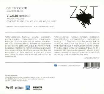 CD Antonio Vivaldi: Nuova Stagione 290830