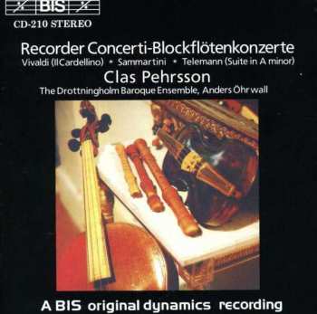 Antonio Vivaldi: Recorder Concerti = Blockflötenkonzerte