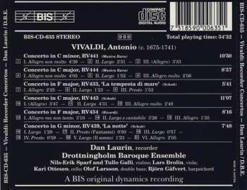 CD Antonio Vivaldi: Recorder Concertos 283252