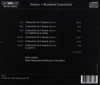CD Antonio Vivaldi: Recorder Concertos 388005