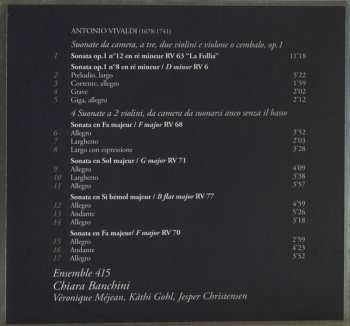 CD Antonio Vivaldi: Sonata A Tre 'La Follia' 246460